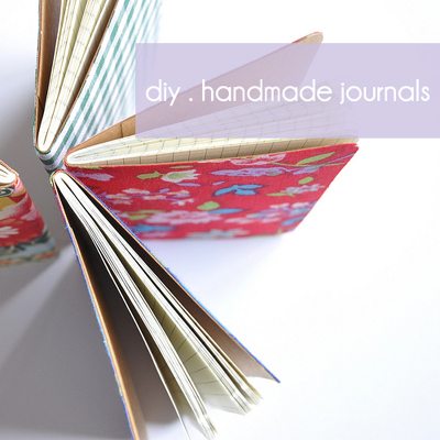 diy roundup . handmade journals - Shrimp Salad Circus