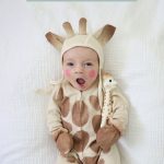 DIY Sophie the Giraffe Baby Halloween Costume